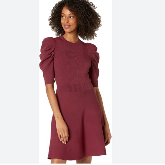 Ted Baker Dresses & Skirts - Ted Baker Llorna Skater Dress burgundy size 2 nwot